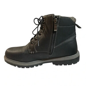 Stone Canyon Boys Terry Lace-Up Boots | Size 6.5